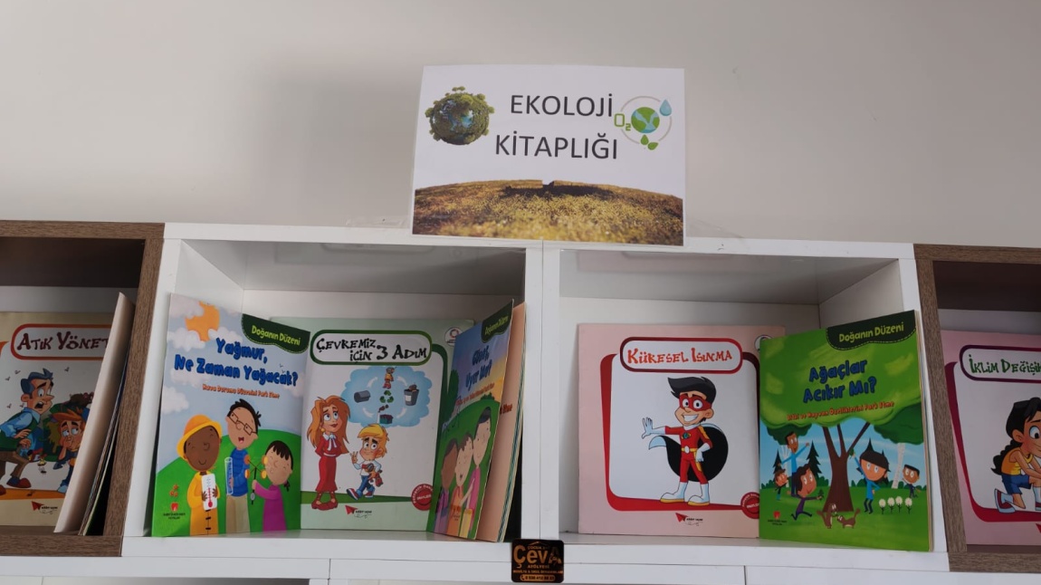 Okulumuz Ekoloji Kitaplığı Öğrencilerimizin Kullanımına Sunulmuştur.